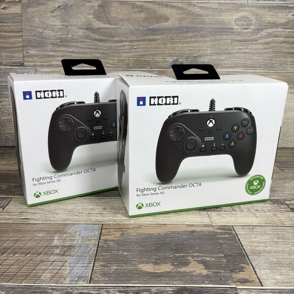 Lot of 2 - Hori Fighting Commander OCTA Controller for Xbox Series X/S - Black - Picture 1 of 5